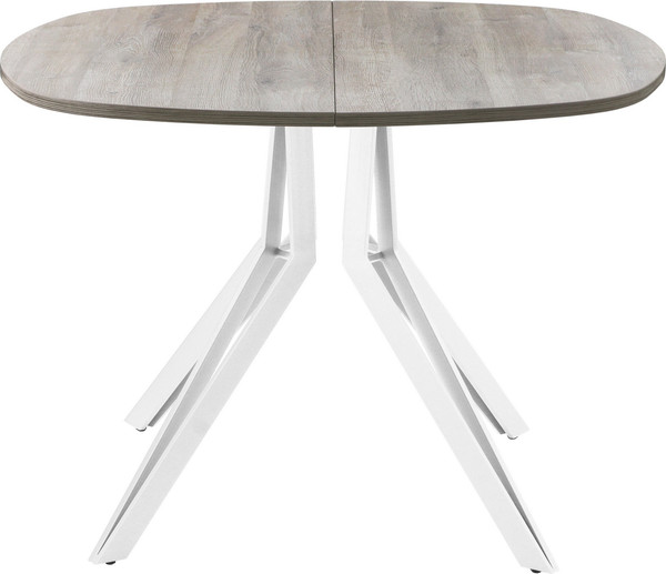 Изображение товара Обеденный стол AMC Elite Е21(900) D7 (белый/дуб уайт-ривер песочно-бежевый)