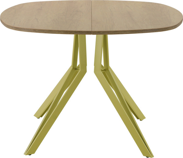 Изображение товара Обеденный стол AMC Elite Е21(900) D7 (золото/дуб небраска натур)