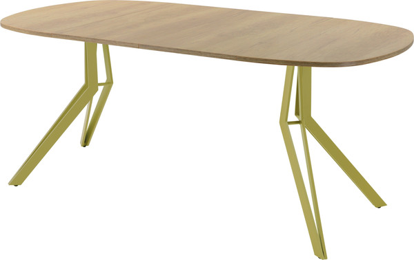 Изображение товара Обеденный стол AMC Elite Е21(900) D7 (золото/дуб небраска натур)