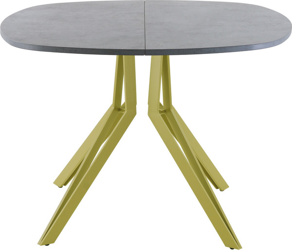 Изображение товара Обеденный стол AMC Elite Е21(900) D7 (золото/бетон чикаго светло-серый)