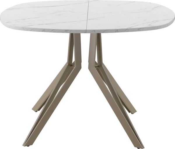 Изображение товара Обеденный стол AMC Elite Е21(900) D7 (капучино/мрамор кристалл)