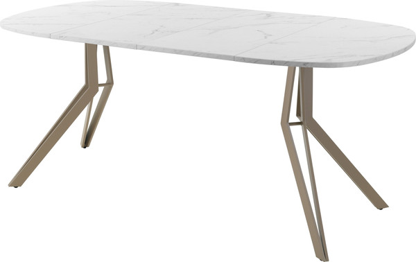 Изображение товара Обеденный стол AMC Elite Е21(900) D7 (капучино/мрамор кристалл)