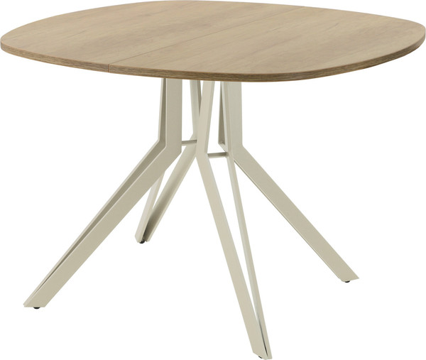 Изображение товара Обеденный стол AMC Elite Е21(800) D7 (бежевый/дуб небраска натур)