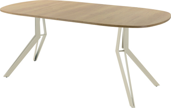 Изображение товара Обеденный стол AMC Elite Е21(800) D7 (бежевый/дуб небраска натур)