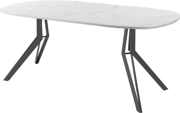 Изображение товара Обеденный стол AMC Elite Е21(800) D7 (графит/мрамор кристалл)