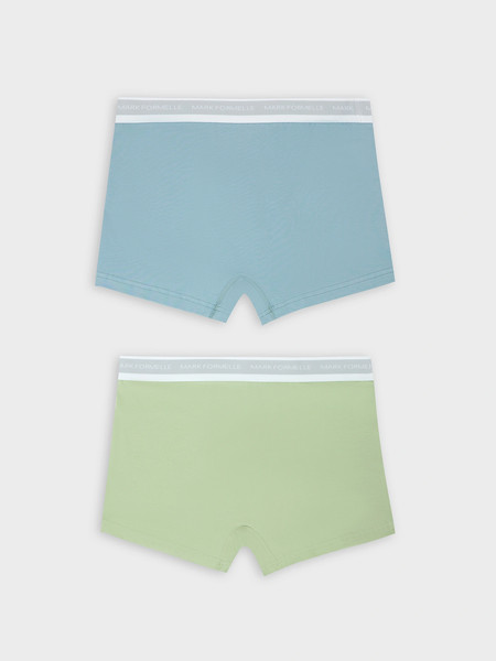 Изображение товара Комплект мужских трусов Mark Formelle 411228-2 (р.98-108, светло-зеленый/полынь)