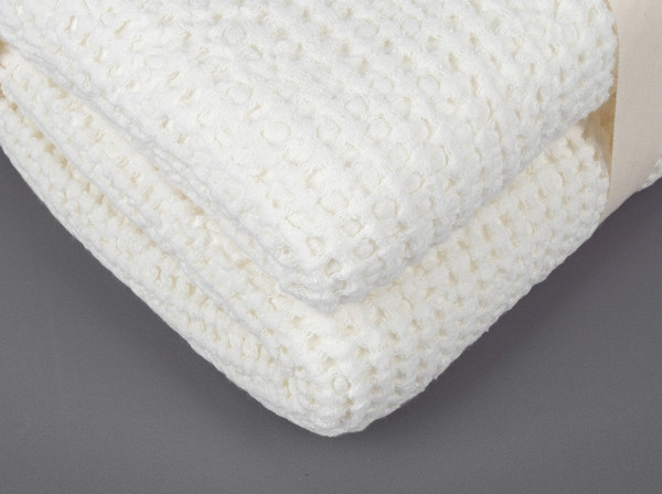 Изображение товара Плед Pole Kvetak (Беларускі лён) 150x200 24С116-ШР/у./л.с.уп. (0 Зефир молочный 1/сорт1)