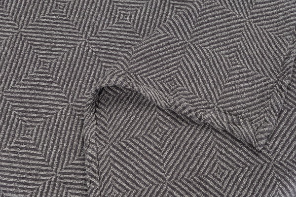 Изображение товара Плед Pole Kvetak (Беларускі лён) 210x200 24С2-ШР/у./л.с.уп. (333 Рубчик темно-серый 1/сорт1)