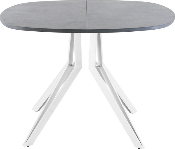 Изображение товара Обеденный стол AMC Elite Е21(800) D7 (белый/бетон чикаго светло-серый)