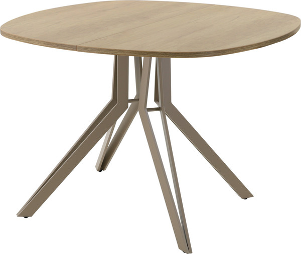 Изображение товара Обеденный стол AMC Elite Е21(800) D7 (капучино/дуб небраска натур)