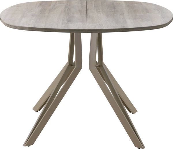 Изображение товара Обеденный стол AMC Elite Е21(800) D7 (капучино/дуб уайт-ривер песочно-бежевый)