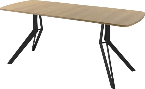 Изображение товара Обеденный стол AMC Elite Е21(1200) D2 (черный/дуб небраска натур)