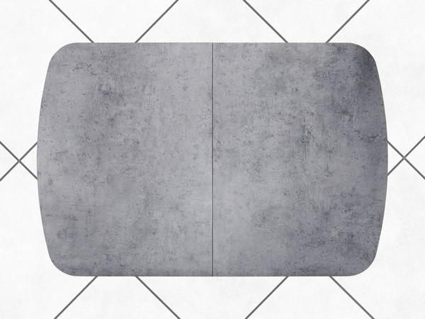 Изображение товара Обеденный стол AMC Elite Е21(1200) D2 (коричневый/бетон чикаго светло-серый)