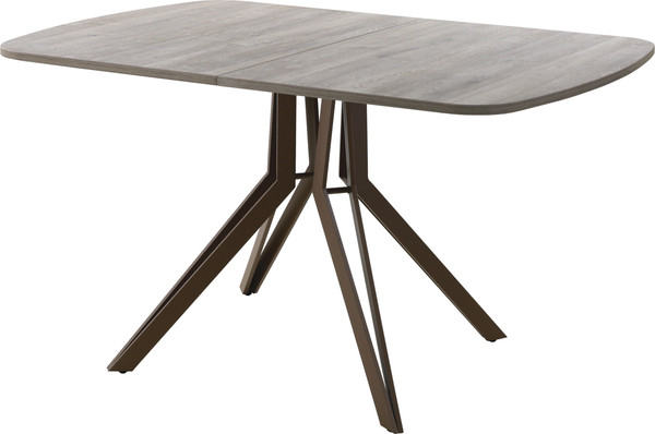 Изображение товара Обеденный стол AMC Elite Е21(1200) D2 (коричневый/дуб уайт-ривер песочно-бежевый)