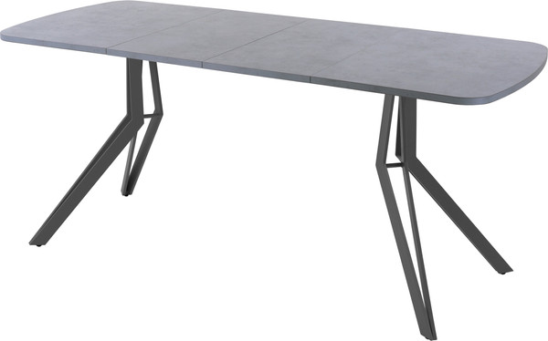 Изображение товара Обеденный стол AMC Elite Е21(1200) D2 (графит/бетон чикаго светло-серый)