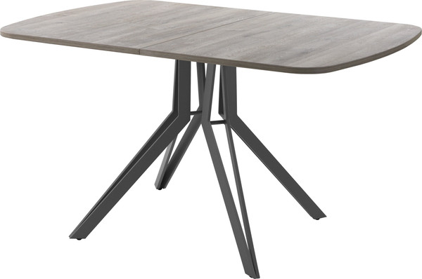 Изображение товара Обеденный стол AMC Elite Е21(1200) D2 (графит/дуб уайт-ривер песочно-бежевый)