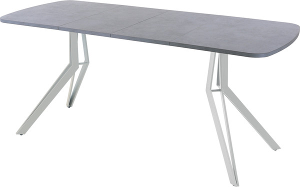 Изображение товара Обеденный стол AMC Elite Е21(1200) D2 (серебро/бетон чикаго светло-серый)