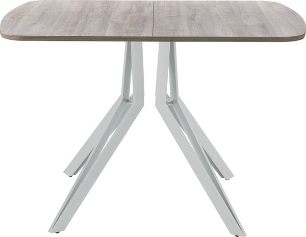 Изображение товара Обеденный стол AMC Elite Е21(1200) D2 (серебро/дуб уайт-ривер песочно-бежевый)