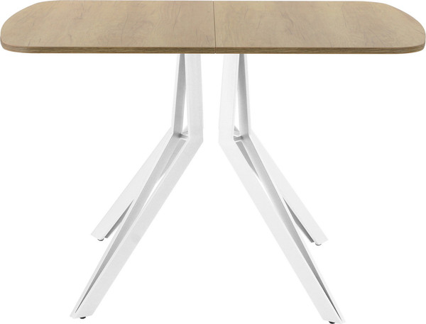 Изображение товара Обеденный стол AMC Elite Е21(1200) D2 (белый/дуб небраска натур)