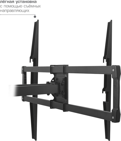 Изображение товара Кронштейн для телевизора Tuarex Olimp-607 (черный)