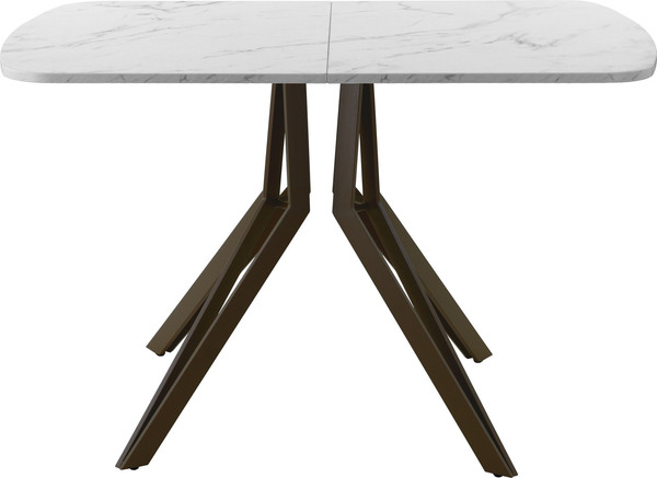 Изображение товара Обеденный стол AMC Elite Е21(1100) D2 (коричневый/мрамор кристалл)