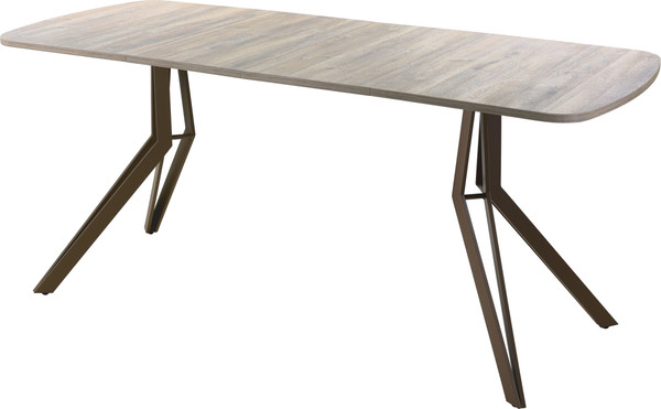 Изображение товара Обеденный стол AMC Elite Е21(1100) D2 (коричневый/дуб уайт-ривер песочно-бежевый)