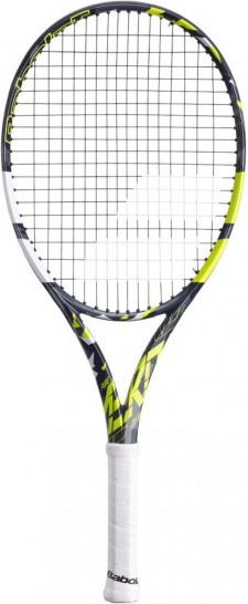 Изображение товара Теннисная ракетка Babolat Aero Junior 26 2024 / TSRD00158113 (серый/желтый, с натяжкой, ручка 00)