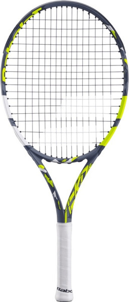 Изображение товара Теннисная ракетка Babolat Aero Junior 25 2024 / TSRD00177160 (серый/желтый)
