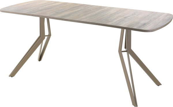 Изображение товара Обеденный стол AMC Elite Е21(1100) D2 (капучино/дуб уайт-ривер песочно-бежевый)