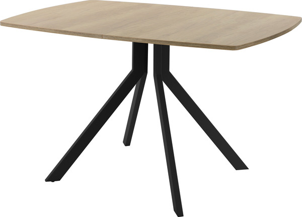 Изображение товара Обеденный стол AMC Elite Е18(1200) D6 (черный/дуб небраска натур)