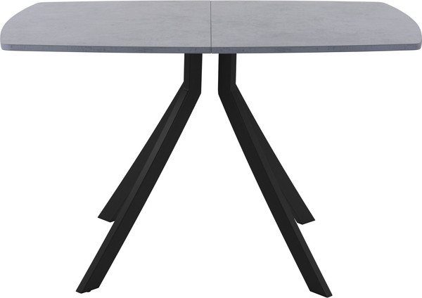 Изображение товара Обеденный стол AMC Elite Е18(1200) D6 (черный/бетон чикаго светло-серый)