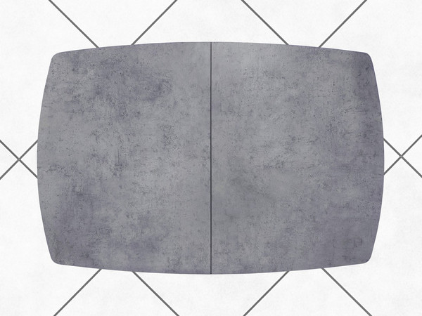 Изображение товара Обеденный стол AMC Elite Е18(1200) D6 (коричневый/бетон чикаго светло-серый)