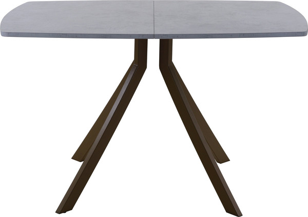 Изображение товара Обеденный стол AMC Elite Е18(1200) D6 (коричневый/бетон чикаго светло-серый)