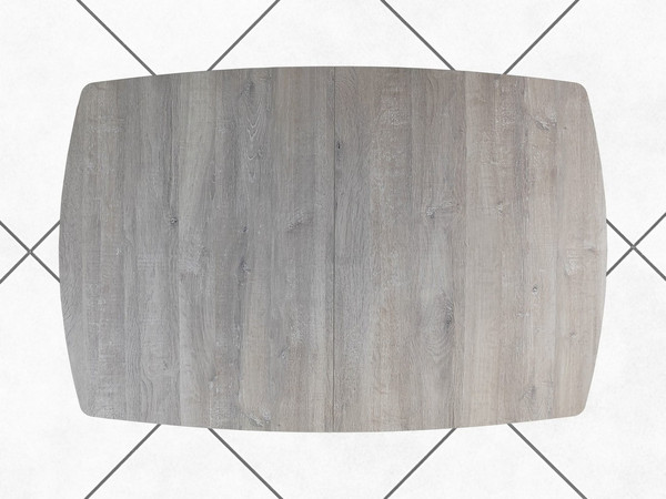 Изображение товара Обеденный стол AMC Elite Е18(1200) D6 (коричневый/дуб уайт-ривер песочно-бежевый)