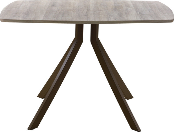 Изображение товара Обеденный стол AMC Elite Е18(1200) D6 (коричневый/дуб уайт-ривер песочно-бежевый)