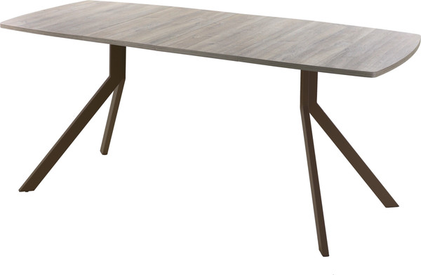 Изображение товара Обеденный стол AMC Elite Е18(1200) D6 (коричневый/дуб уайт-ривер песочно-бежевый)