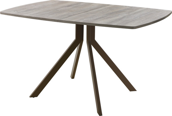 Изображение товара Обеденный стол AMC Elite Е18(1200) D6 (коричневый/дуб уайт-ривер песочно-бежевый)