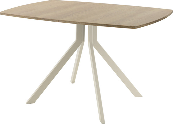 Изображение товара Обеденный стол AMC Elite Е18(1200) D6 (бежевый/дуб небраска натур)