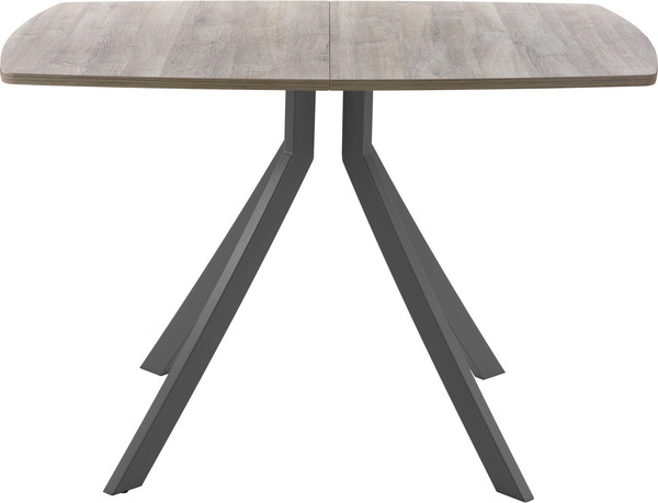 Изображение товара Обеденный стол AMC Elite Е18(1200) D6 (графит/дуб уайт-ривер песочно-бежевый)