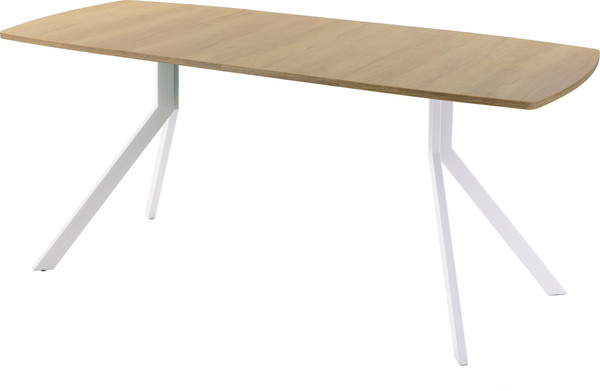 Изображение товара Обеденный стол AMC Elite Е18(1200) D6 (белый/дуб небраска натур)