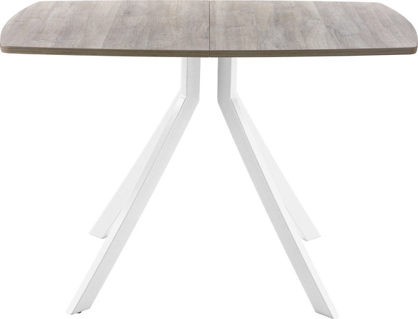 Изображение товара Обеденный стол AMC Elite Е18(1200) D6 (белый/дуб уайт-ривер песочно-бежевый)