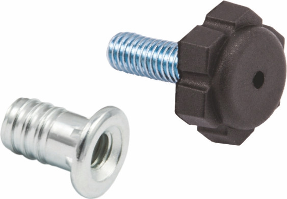 Изображение товара Подпятник для мебели AKS М6 / 39 348 (черный 10 компл)