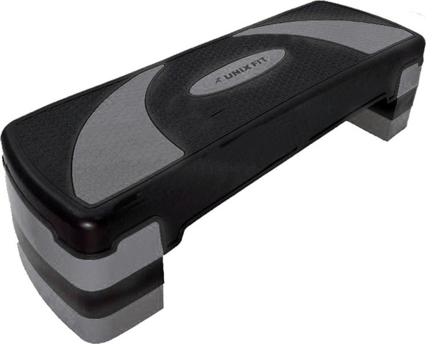 Изображение товара Степ-платформа UNIX Fit 3 уровня / SPU80WGY (серый)