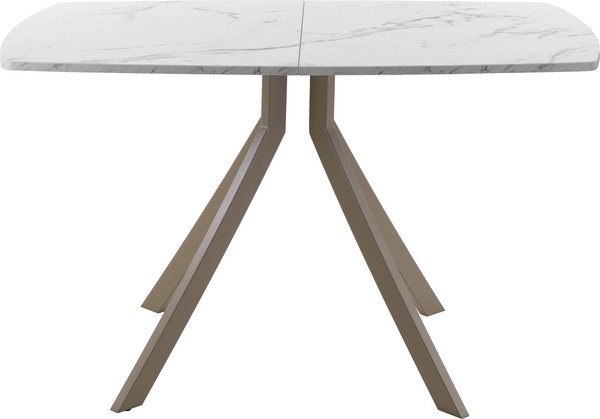 Изображение товара Обеденный стол AMC Elite Е18(1200) D6 (капучино/мрамор кристалл)