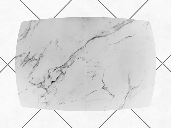 Изображение товара Обеденный стол AMC Elite Е18(1200) D6 (капучино/мрамор кристалл)