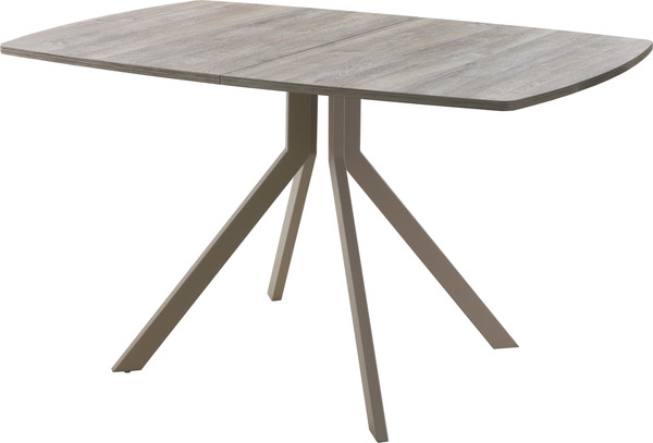 Изображение товара Обеденный стол AMC Elite Е18(1200) D6 (капучино/дуб уайт-ривер песочно-бежевый)