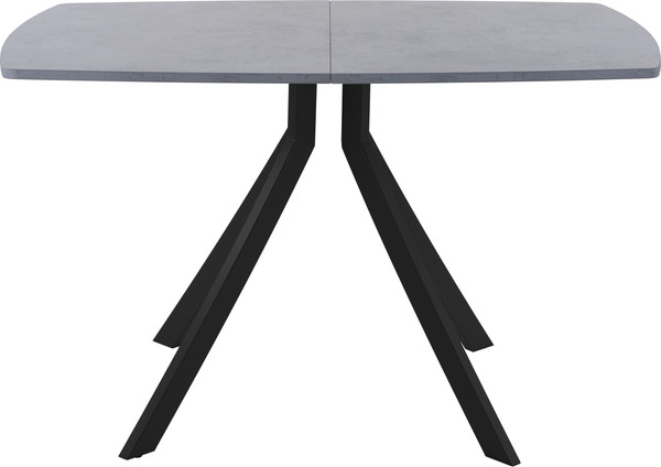 Изображение товара Обеденный стол AMC Elite Е18(1100) D6 (черный/бетон чикаго светло-серый)