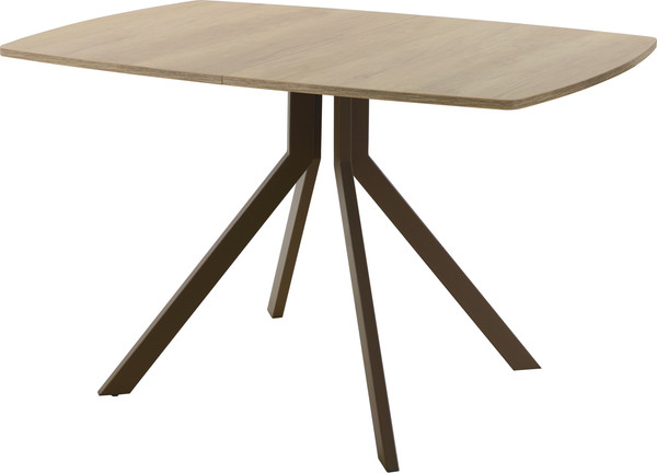 Изображение товара Обеденный стол AMC Elite Е18(1100) D6 (коричневый/дуб небраска натур)