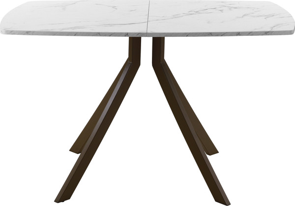 Изображение товара Обеденный стол AMC Elite Е18(1100) D6 (коричневый/мрамор кристалл)