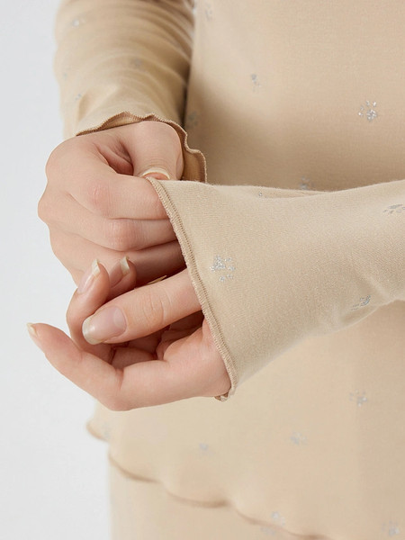 Изображение товара Пижама Mark Formelle 592624 (р.164/170-88-94, серебряные лапки на песочном)